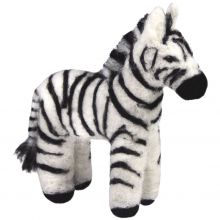 felted zebra
