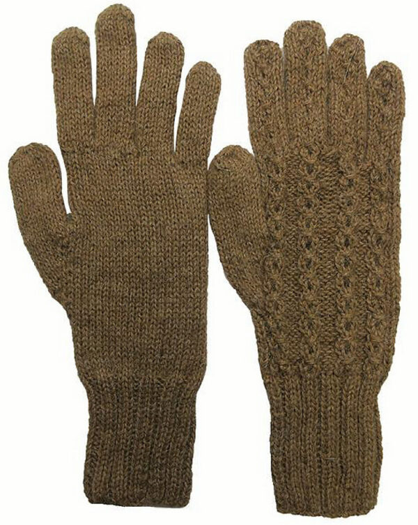 Alpaca gloves rope cable LC