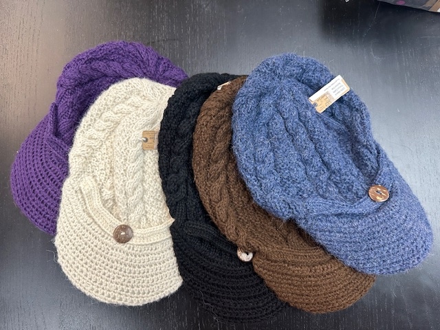 alpaca hat brimmed color choices