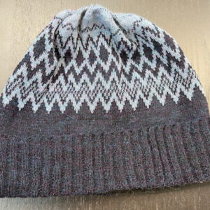 Yeti alpaca blend hat in blue