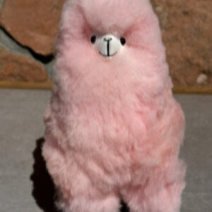 pink 12" alpaca