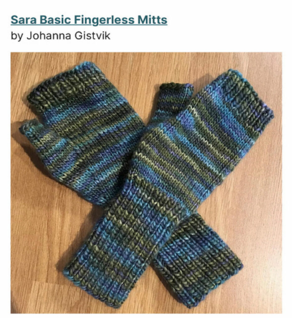 Sara Fingerless Mitts