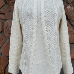 100% baby alpaca Yseult sweater by Kuna