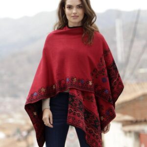 Corazon Alpaca ruana