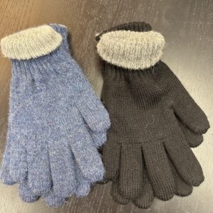 reversible 100% alpaca gloves
