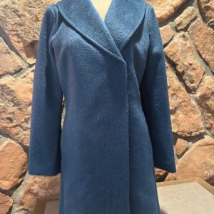 Uriah baby suri alpaca and wool coat in blue